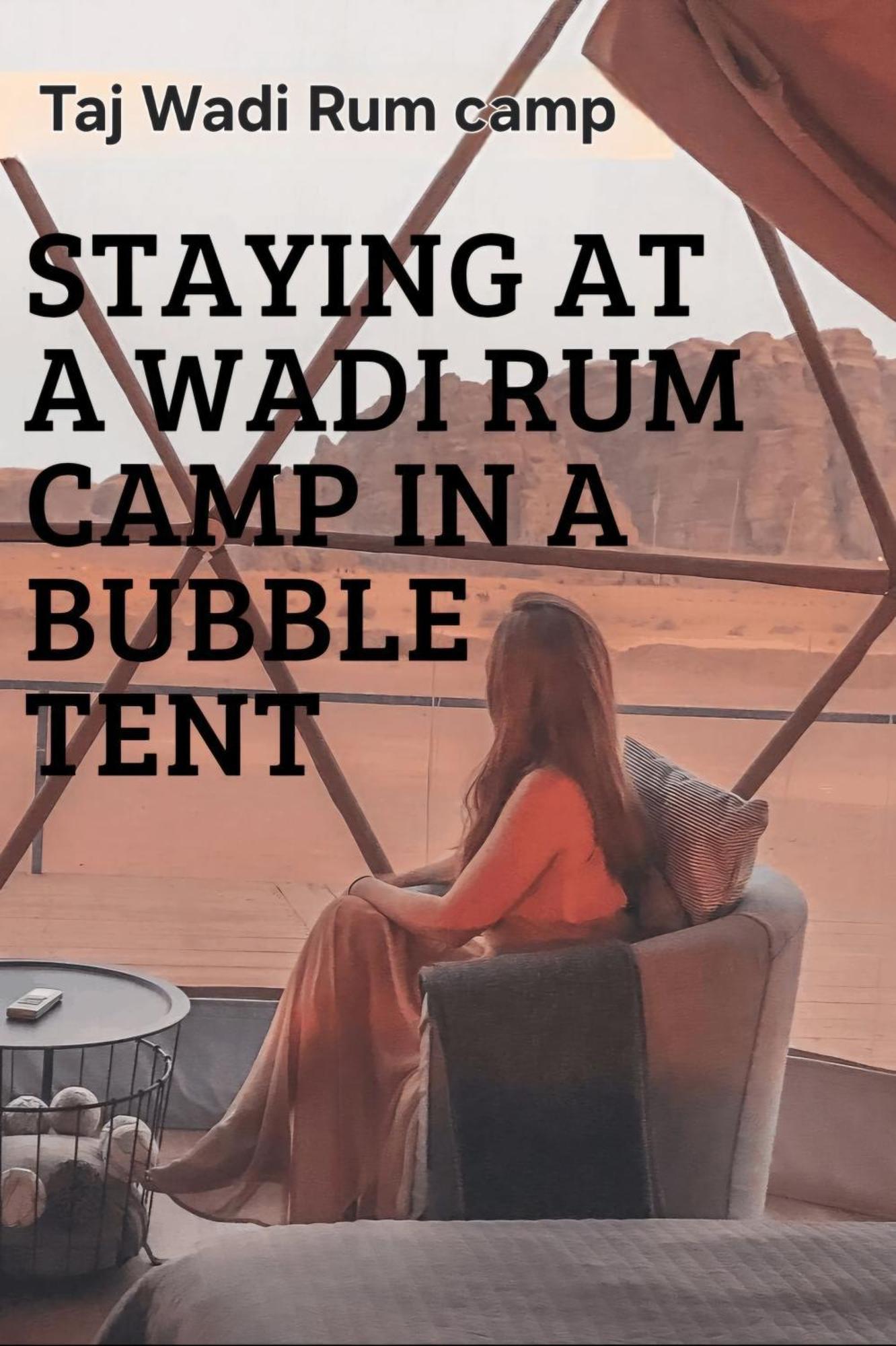 Taj Wadi Rum Camp Exterior foto